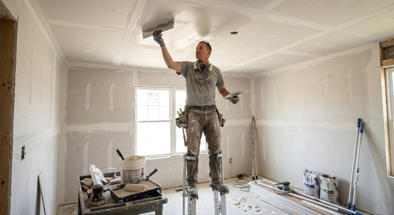 Ceiling Drywall Replacement in Wilmington, NC