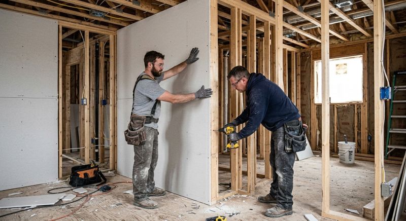 Kitchen Drywall Installation in Kansas City, MO