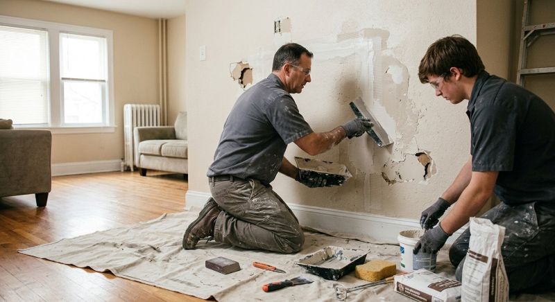 Wallboard Repair in Wilmington, NC