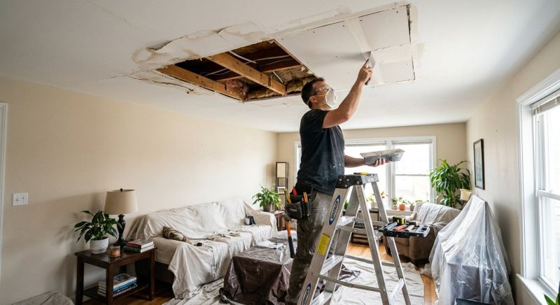 Ceiling Water Damage Repair in Alpharetta, GA